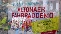 Altonaer Fahrraddemo - Eindrücke als Film